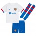 Cheap Barcelona Ansu Fati #10 Away Football Kit Children 2023-24 Short Sleeve (+ pants)